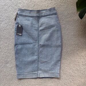 Aritzia Light Blue Denim Skirt